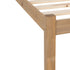 Panama 4FT6 Bed - Natural Wax
